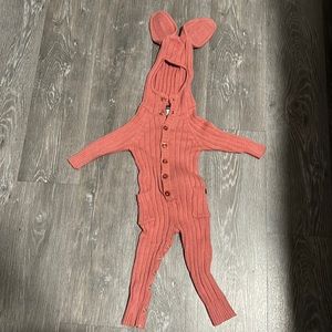 Blamo pink bunny Onesie